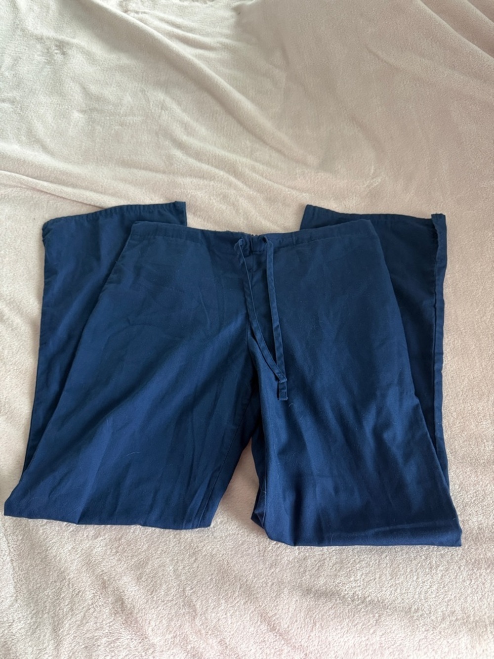 Cherokee Navy Drawstring Scrub Pants